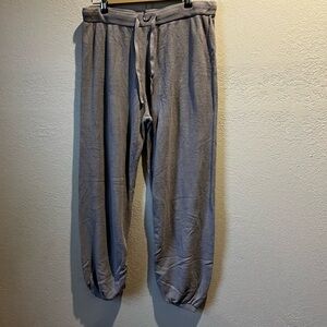 Barefoot Dreams Taupe Colored Cozy Lounge Pants